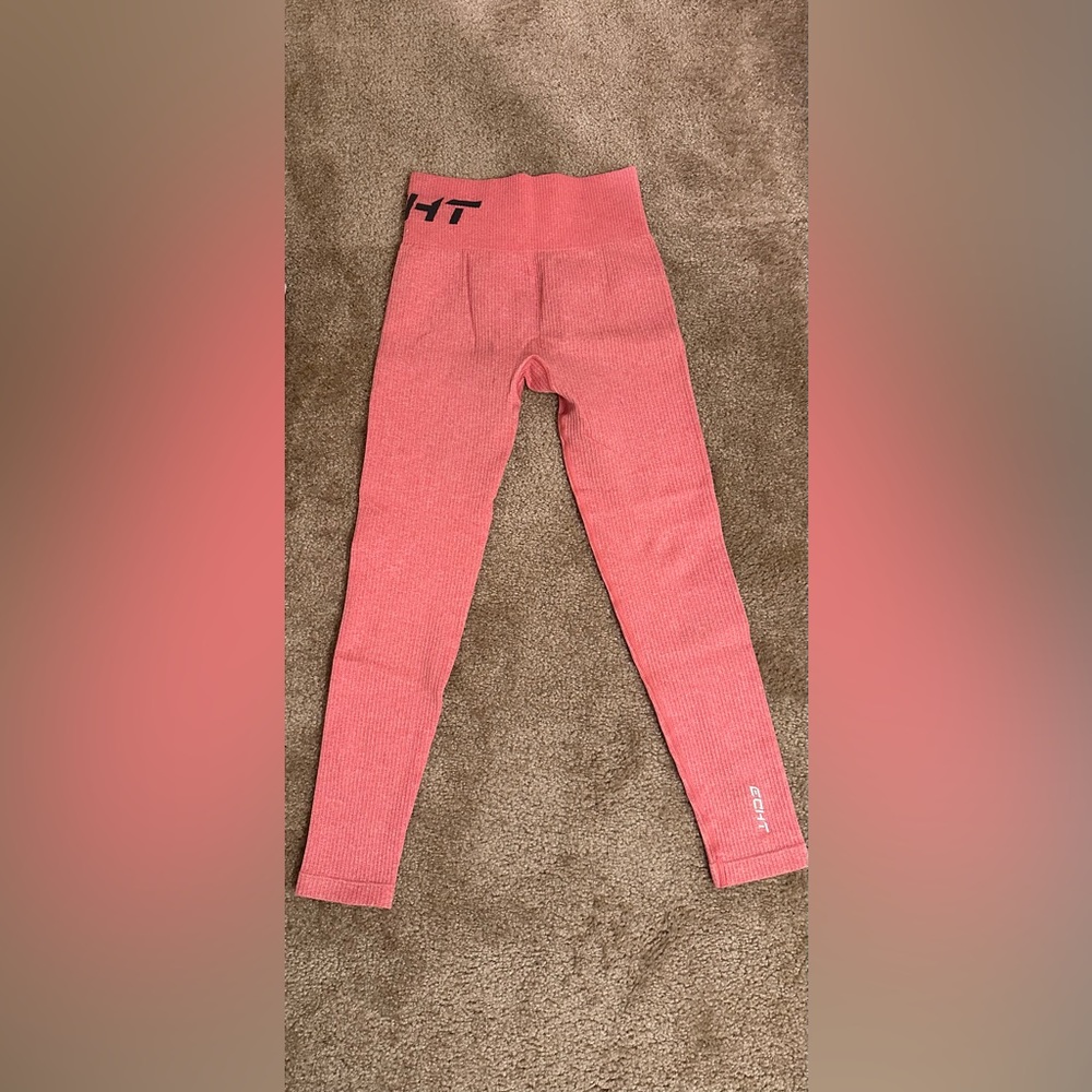 ECHT Seamless Coral Leggings Size Small Great Condition - Picture 2 of 2